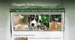 Desktop Screenshot of corgivillefarm.com